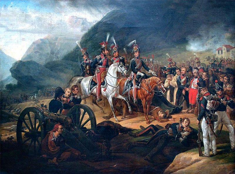 Horace Vernet Battle of Somosierra oil painting image